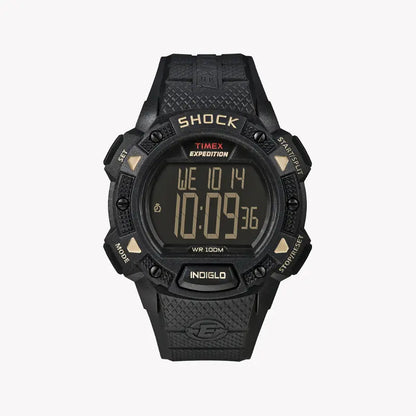 Timex Men's Black Resin Watch, Digital Dial | T49896